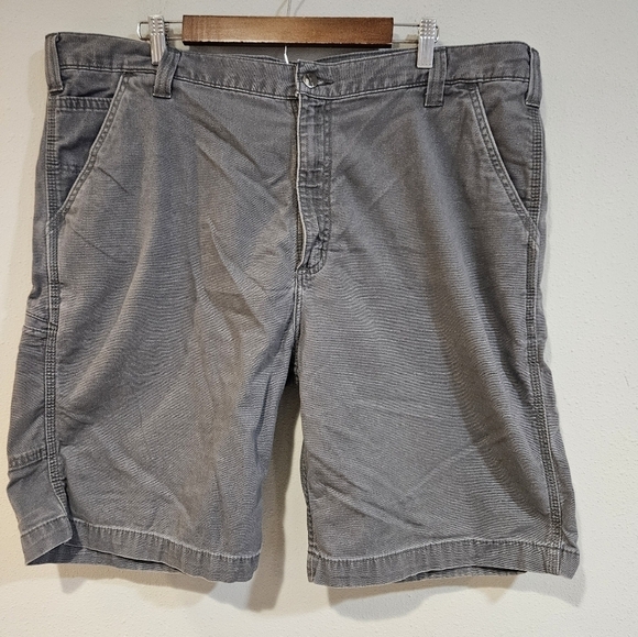 Gray carhartt Relaxed Fit shorts - Picture 2 of 10